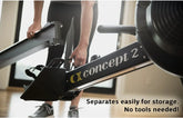 Rowerg Indoor Rowing Machine - PM5 Monitor, Device Holder, Adjustable Air Resistance, Easy Storage